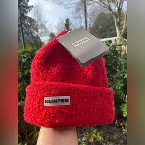 Hunter Vibrant Red Knit Hat